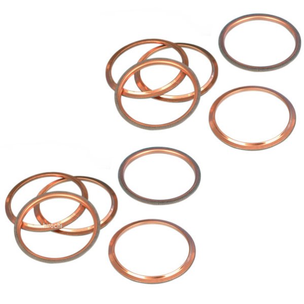 エキゾースト ガスケット 66年-84年 ショベル 銅 (10個入り)