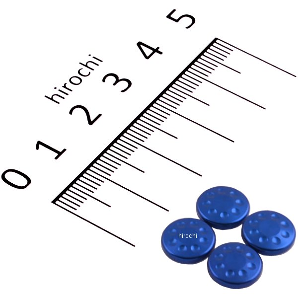 キャップボルトカバー M6用 4個入り 青