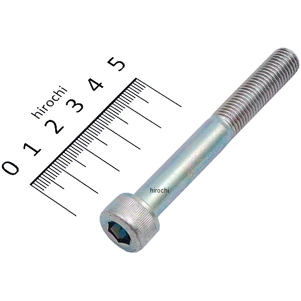 SCM435 キャップボルト 三価クロメート M10x75 P1.25 1本入り