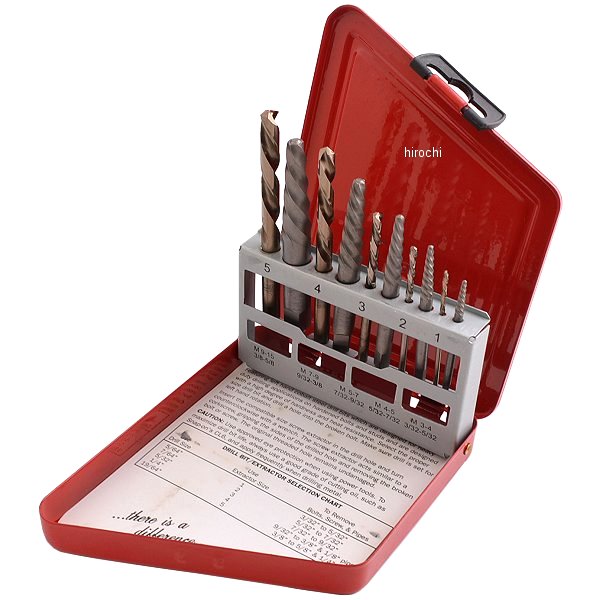 逆回転用エキストラクターセット 5本入り