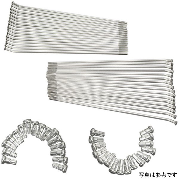 スポークセット フロント 19X1.40 04年-08年 RM85L ステンレス