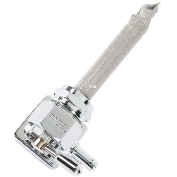 バキューム フューエルバルブ 22mm六角 黒