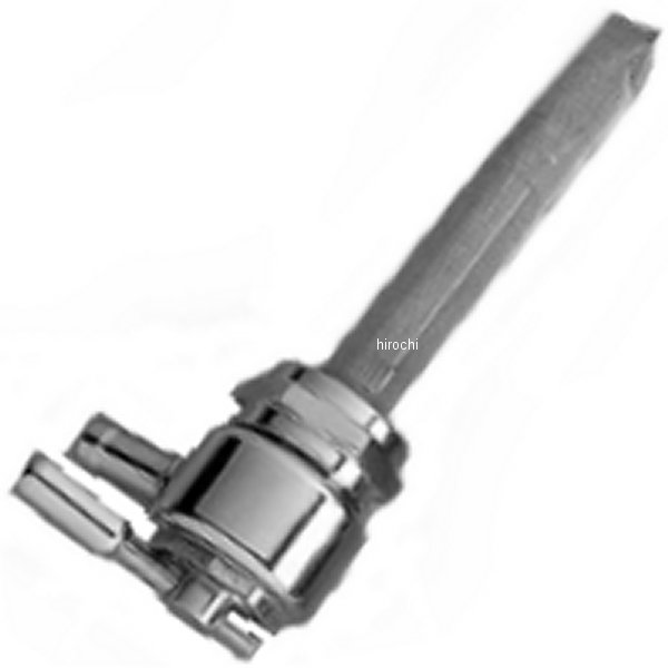 フューエルバルブ ペットコック 90°前方22mmラウンド スムース