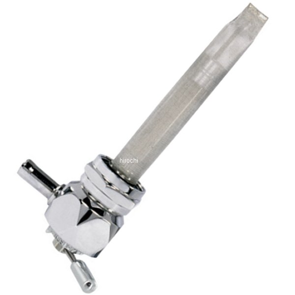 フューエルバルブ ペットコック 90°前方22mm六角 ダイヤモンド