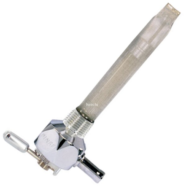 フューエルバルブ ペットコック 90°後方3/8"NPT六角 ダイヤモンド