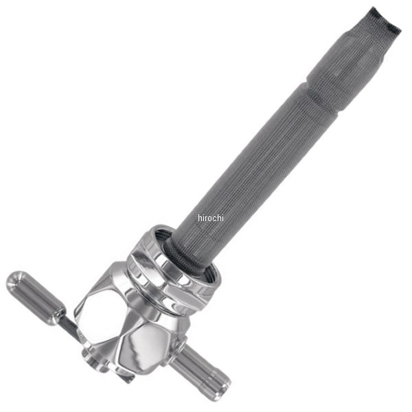 フューエルバルブ ペットコック 180°内側22mm六角 ダイヤモンド