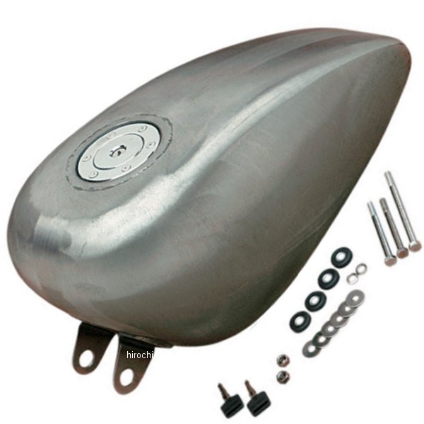 ガソリンタンク 3.3ガロン(12.5L) アエロスタイル 95年-03年 XL 右側ペットコック