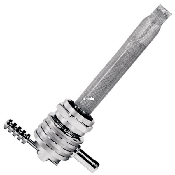 フューエルバルブ ペットコック 180°内側22mmラウンド フィン