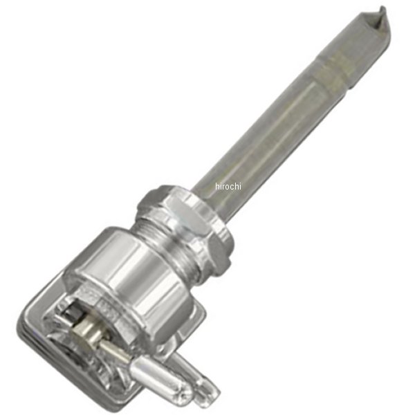 バキューム フューエルバルブ 22mmラウンド 黒