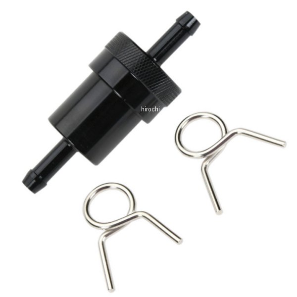 フューエル フィルター 5/16インチ(7.9mm) 黒