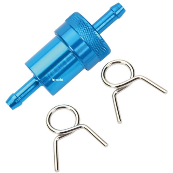 フューエル フィルター 1/4インチ(6.4mm) 青
