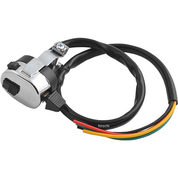 スイッチ ユニバーサル ウインカーL/R プッシュ式 2WAY コード付