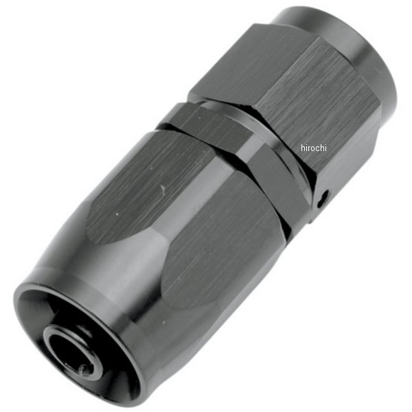 -6/ ストレート ホースエンド 黒