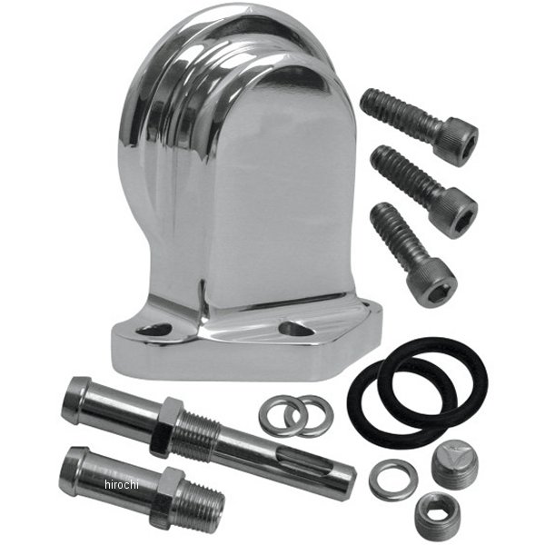 オイルフィルター マウント ブラケット ポリッシュ