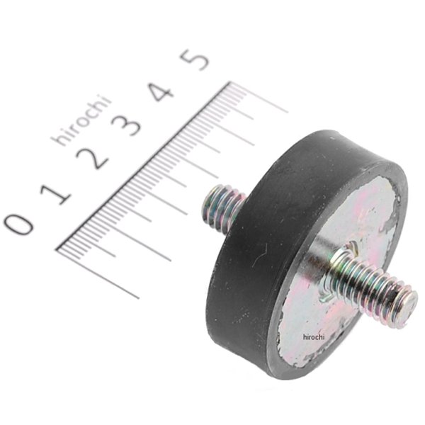 防振マウント.5/16-18 スタッド、1/2インチ長 69123-92 (1個売り)