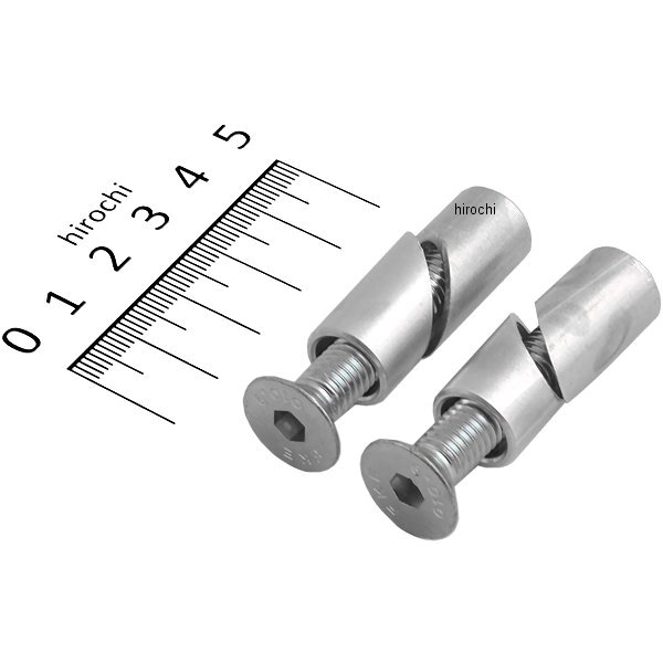 外側取り付け金具テーパーロックインサート アルミバー用