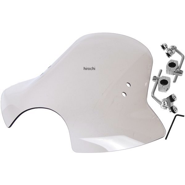 ウインドシールド デーモン ハンドル取付金具付 スモーク