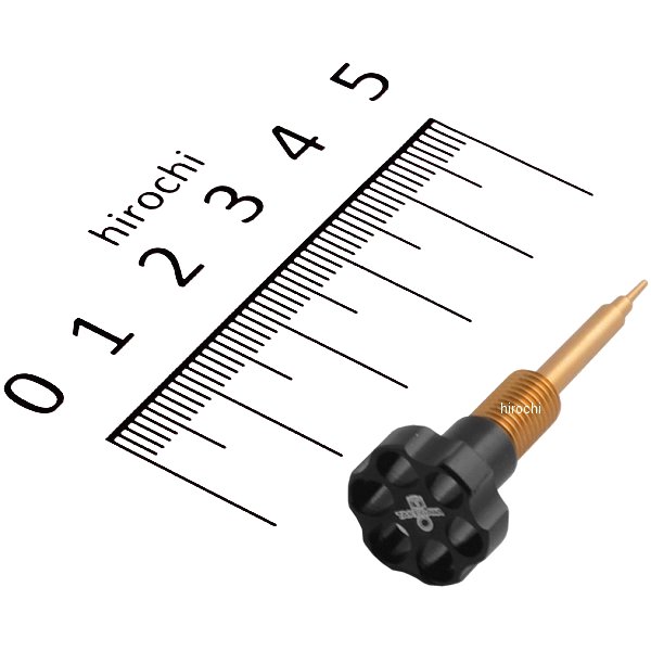 アルミ削り出しパイロットスクリュー ブラック KEIHIN PD22用