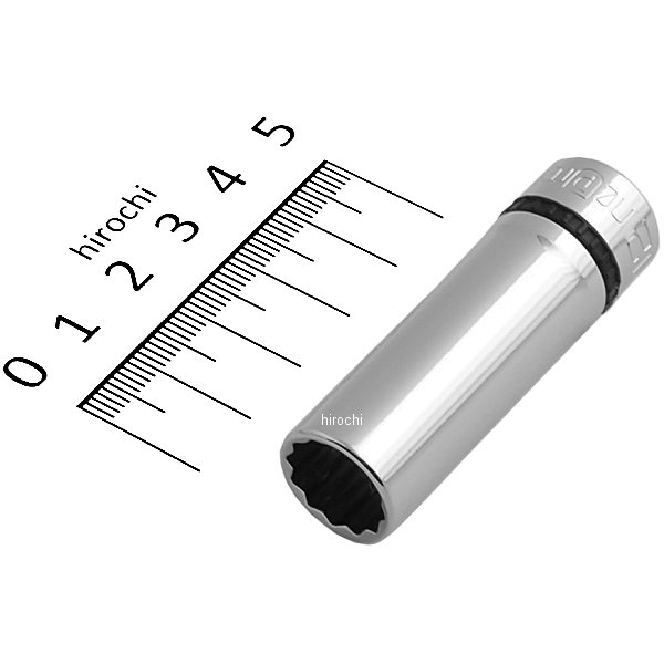 NB3L-12W  nepros 9.5sq ディープソケット (12角) 12mm