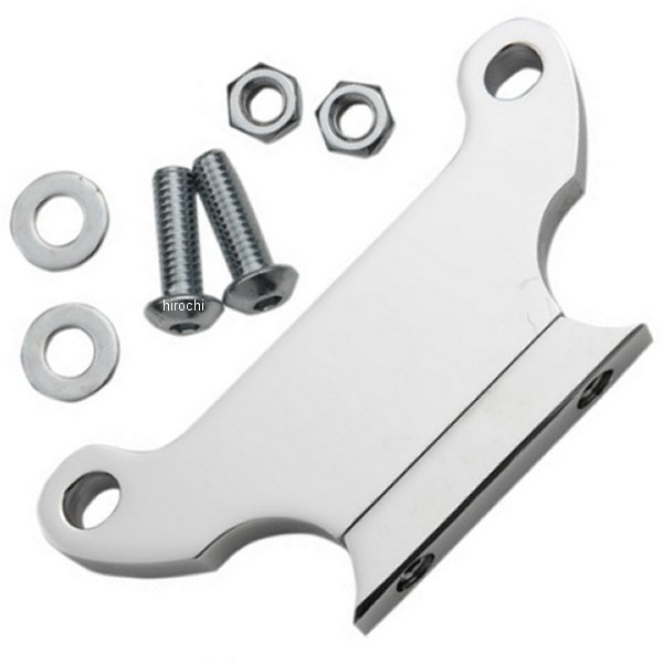 メーター取付金具 1.25インチ Tバー クローム