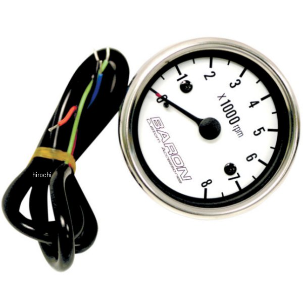 補修用タコメーター 3インチ(76mm) 白