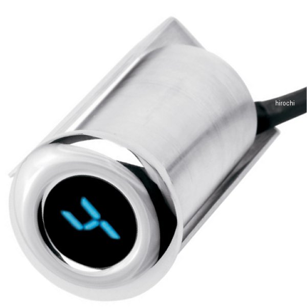 シフトポジションインジケーター フェアリング取付 青/クローム