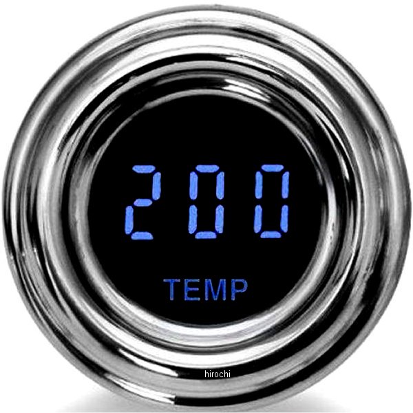 【セール特価】 油温計 4000ミニ レトロ 青