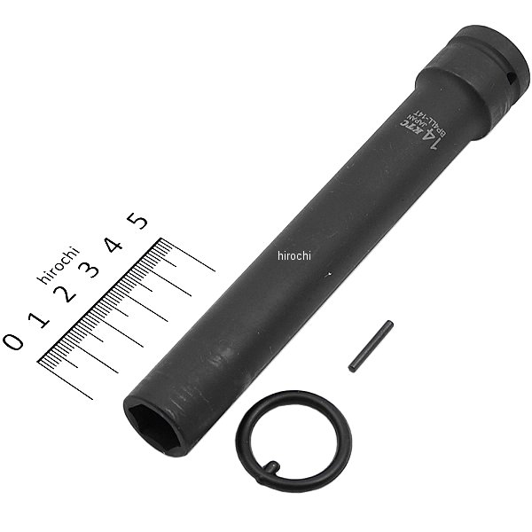 ピン(φ2.5×全長18mm)・リング(外径29mm)セット 黒 5個入り