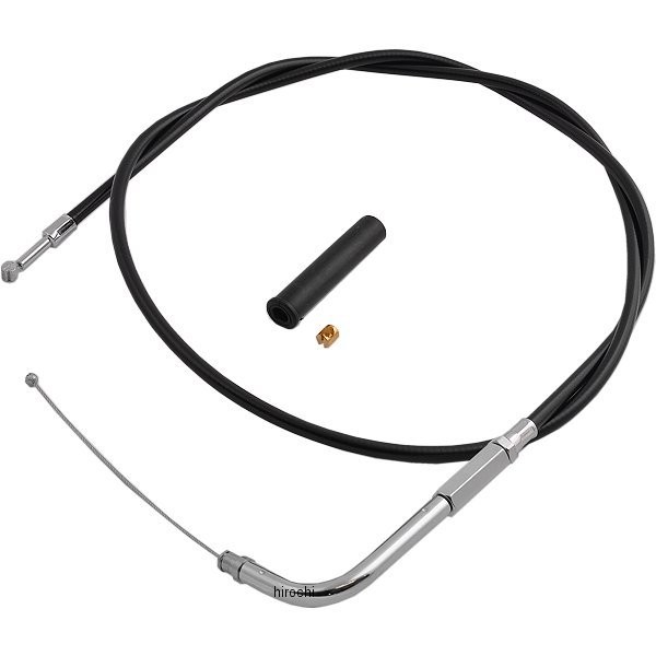 スロットルケーブル 45.5インチ 黒 ハンドルカスタム用