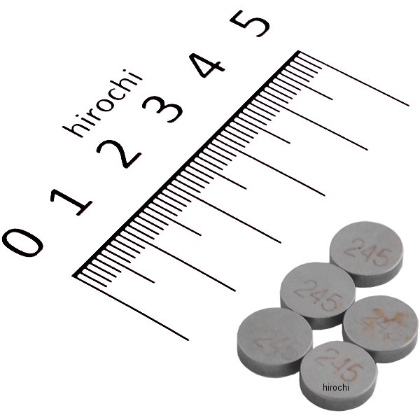 バルブ シム (5個入り) 9.50mm/2.45mm