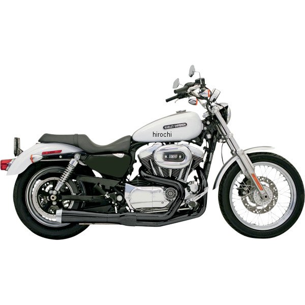 フルエキゾースト ロードレイジ 86年-03年 XL ショートupswept 黒