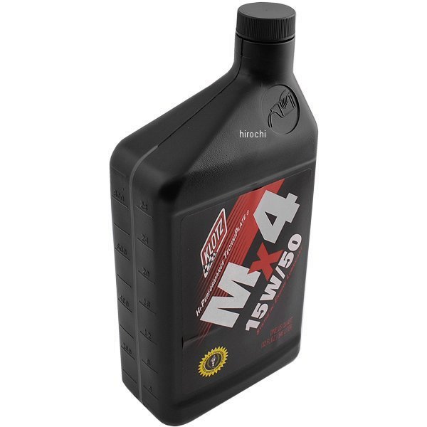 化学合成 4スト エンジンオイル MX4 Techniplate 15W50 1クウォート(946ml)