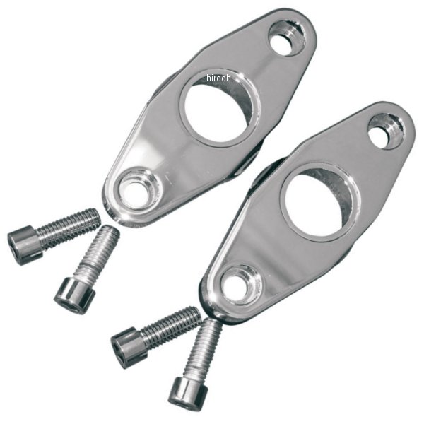 スイングアームピボットブロック 84年-94年/99年-00年 FXR クローム 無地