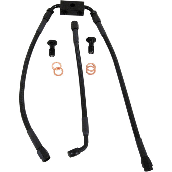 フロントブレーキ ラインルーター 12年以降 シングルディスク FXD(ABS仕様)