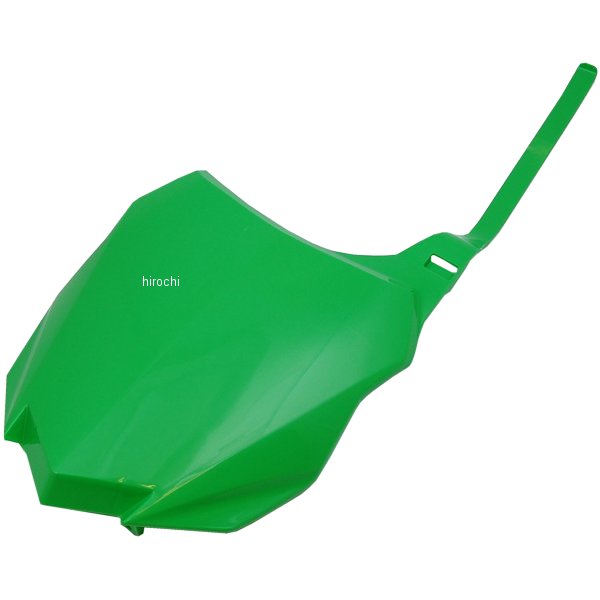 フロントゼッケンプレート 13年-16年 KX250F 緑