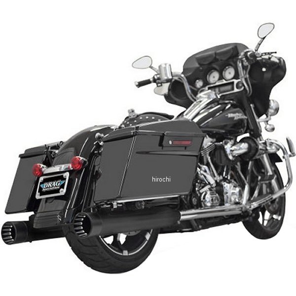 4インチ スリップオンマフラー DNT 95年-16年 黒/黒