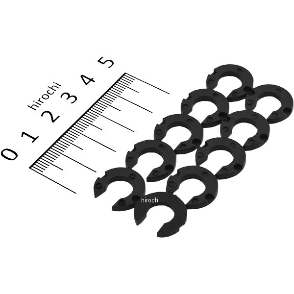 ハーレー フェンダー/シート ナット用Eリング (10個入り)