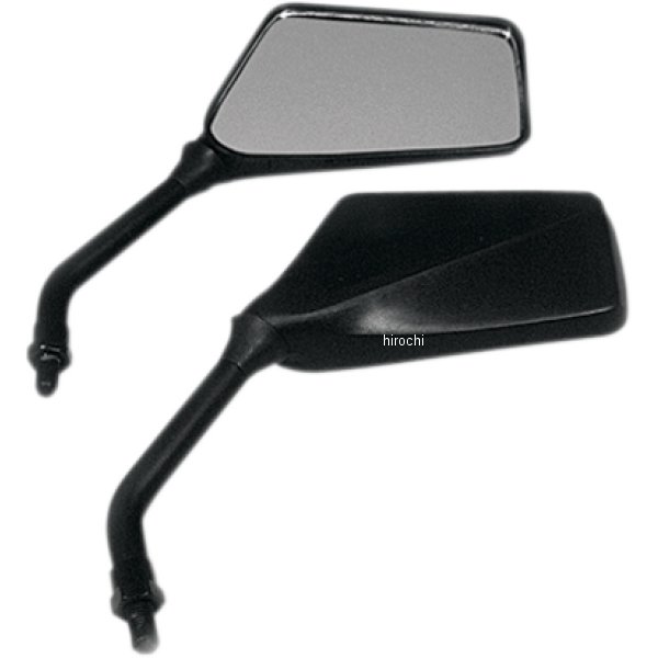ミラー トリムライン ヤマハ用 5インチステム 黒(右)
