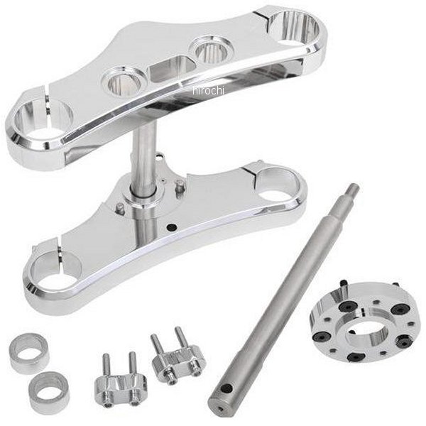 トリプルツリー 49mm 5°傾斜 06年以降 FXDWG ワイドグライドド クローム