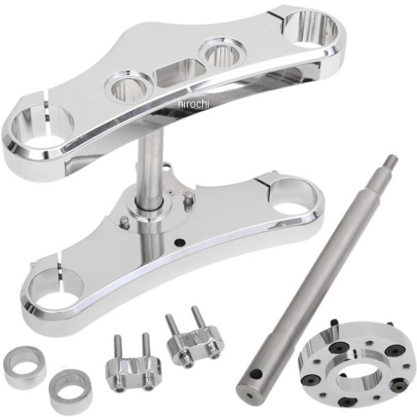 【セール特価】 トリプルツリー 49mm 3°傾斜 08年以降 ダイナ ワイドグライドド クローム