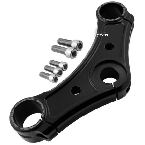 トリプルクランプ トップ 10年以降 XL1200X ライザーホール無し 黒