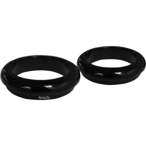 フォークダストカバー 49mm 黒(つや有り)