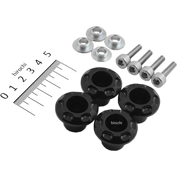 ビビッドワッシャーセット ブラック マジェスティS