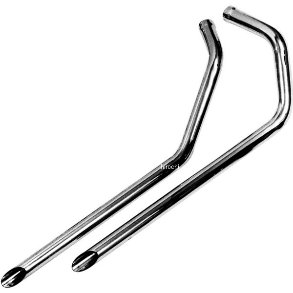 71940  フルエキゾースト 1.75インチ ドラッグパイプ 40インチ 57年-85年 XL スラッシュ