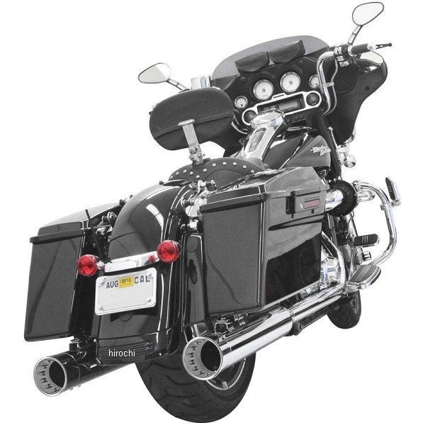 4インチ スリップオンマフラー DNT 95年-16年 クローム/クローム