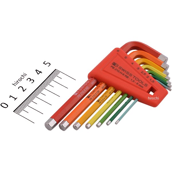 スイスツールズ  Swiss Tools ホルダー付レインボーレンチセット パックナシ