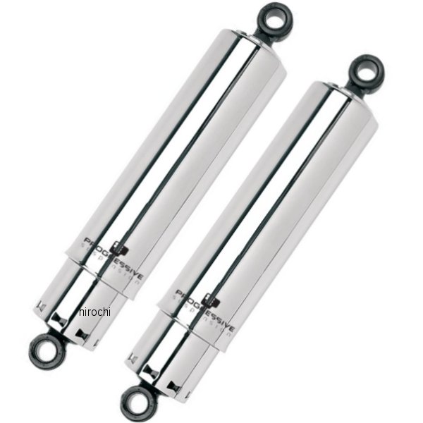 ショック 硬め 412 FXD 12インチ クローム/カバー付き