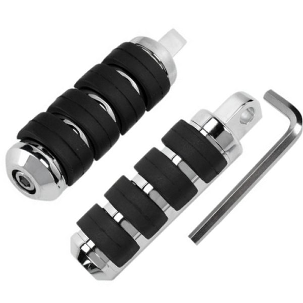 補修用フットペグ クローム(左右ペア)