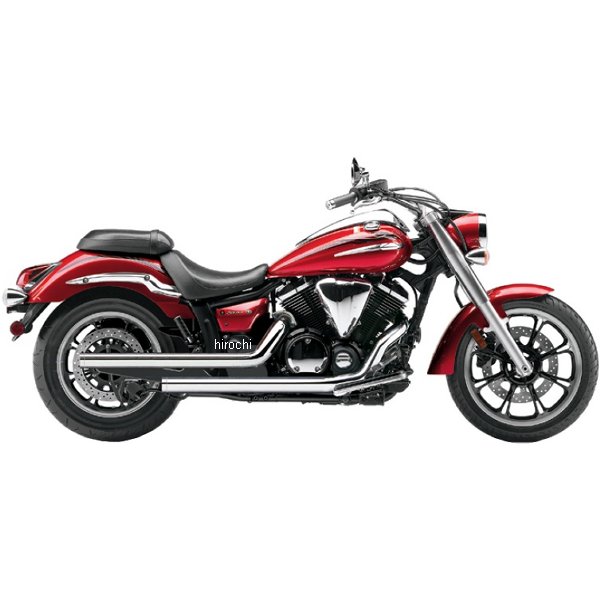 フルエキゾースト ドラッグスター ストレートカット 09年-15年 XVS950 ドラッグスター クローム