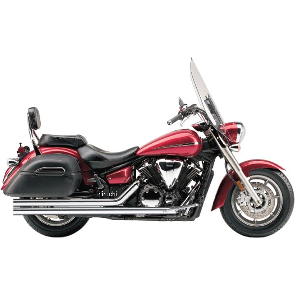 フルエキゾースト スピードスター ストレートカット エクストラロング 07年-16年 ドラッグスター クローム